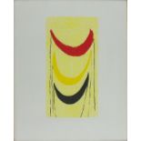 Sir Terry FROST (1915-2003), Screenprint in colours, 'Celebration', Unsigned, Blind stamp for Kip