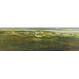 * Michael PRAED (b.1941), Oil on board, 'Tregerest, Penwith (19)75', Inscribed to verso, Signed,