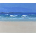 * John MILLER (1931-2002), Oil on canvas, 'Summer Waves', Inscribed & Artists Catalogue Number