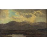 John NESBITT (1831-1904), Oil on board, 'Near the Connell Ferry, Loch Etive, Inscribed to verso,