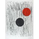 * Barbara HEPWORTH (1903-1975), Limited edition lithograph in colours, 'Sun & Moon', Circa 1969,