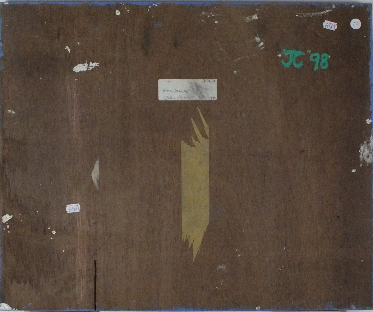 John CHAMBERS (1934-2015), Mixed media on plywood including commercial & household paints on - Image 2 of 2