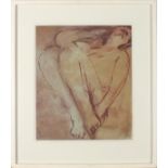 * Mary STORK (1938-2007), Brown pastel, 'Gift of Woman', Inscribed to verso, Signed & dated (19)