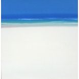 * John MILLER (1931-2002), Gouache, 'Horizon', Inscribed & signed on label to backing board,