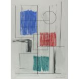 * Barbara HEPWORTH (1903-1975), Limited edition lithograph in colours, 'Argos', Signed in pencil,