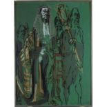 * Feliks TOPOLSKI (1907-1989), Limited edition lithograph in colours, 'The Lord Chancellor' -