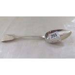 19thc Irish table spoon Dublin 1803 by IB 53g