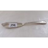 Attractive Exeter butter knife 1871 by TS