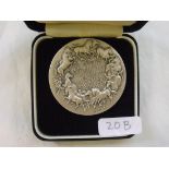 Silver medal for BENEDETTO PISTRUCCI Master Engraver 1784/1855 boxed