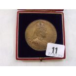 An Edward Bronze Coronation Medal 1902 (boxed)