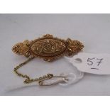 15ct Victorian brooch 4.5g