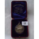 EXETER PARADE MEDAL 1912 Shire horse Society