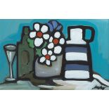 Markey Robinson (1918-1999) DAISIES gouache on board signed lower right; titled on Oisín Gallery [