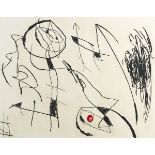 Joan Miró (Catalan, 1893-1983) SÉRIE MALLORCA, 1973 etching on Super Alfa de Guarro paper; (no. 10