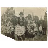 1927 (July 18) Countess Markievicz's funeral photograph. A photograph of mourners from the Madame de