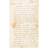 1800 (16 April) letter from William Wilcocks from Upper Canada to his cousin Robert in Dublin.