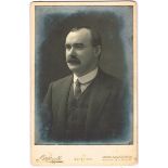 1916 Rising leaders' photographs. Studio photographs published by Lafayette of Padraig Pearse, James