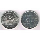 Easter Rising Golden Jubilee Silver Commemorative Medallion A silver medallion, the obverse a view