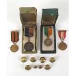 1916-1971 group of medals including 1916 Rising, 1917-21 War of Independence, 1939-41 Emergency