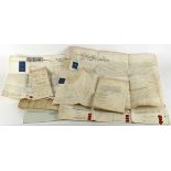1763 - 1960 Legal documents A collection of six manuscript legal documents, mostly relating to