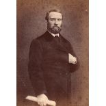 Charles Stuart Parnell. Original photograph. Vintage Cabinet Card. Photographer Unknown. 6 x