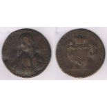 1753 The 124 Patriots of Ireland, bronze medal Struck on the occasion of the defeat, in the Irish