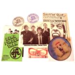 Fabulous Poodles & Sniffin' Glue A 7 picture disc single, 7NPX 46188, 1979 by Pye Records "Workshy",