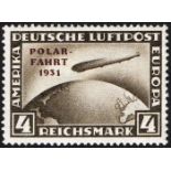 Germany. Airmails overprinted POLAR FAHRT 1931 1RM, 2RM and 4RM mint. Scarce. L