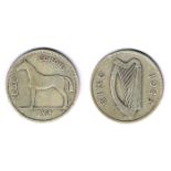 Collection of Irish coinage 1928 to 1968. Lacking only the 1943 florin this is a good representative