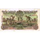 Currency Commission Consolidated Banknote 'Ploughman' National Bank Five Pounds 6-5-29 01NK047544.