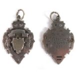 1896 GAA Freemount Tournament medal. A white metal medal by O'Connors, Cork, engraved G.A.A. -