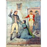 1904 (March 17) The Weekly Freeman, print A colour print of a gaoled United Irishman refusing a free