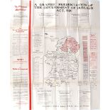 1921 (March). 'A Graphic Presentation of the Government of Ireland Act, 1920'. Map of proposed