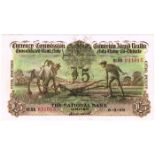 Currency Commission Consolidated Banknote 'Ploughman' National Bank Five Pounds 6-5-29 01NK031015.