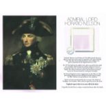 Admiral Lord Nelson, a strand of his hair. A cutting of Lord Nelson's hair. Paul Fraser Collectibles