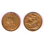 Victoria gold sovereigns, 1888 and 1889. Jubilee Head, good very fine. (2) P