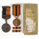 1917-21 War of Independence Service Medal with combatant's bar and 1971 Truce Anniversary Medal.