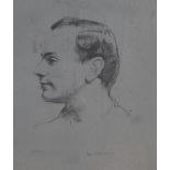 1916 Padraig Pearse's portrait. A lithographic printing plate for a portrait of Padraig Pearse,