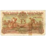 Currency Commission Consolidated Banknote 'Ploughman' Munster & Leinster Bank Five Pounds 6-5-29