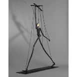 Patrick O'Reilly (b.1957) MARIONETTE, 2006 bronze signed and dated on cross 45½ x 34 x 4½in. (115.57