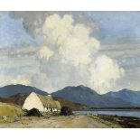 Paul Henry RHA (1876-1958) CONNEMARA LANDSCAPE, 1930-1940 oil on canvas signed lower right; with