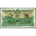 Currency Commission Consolidated Banknote 'Ploughman' Bank of Ireland One Pound collection 1935-