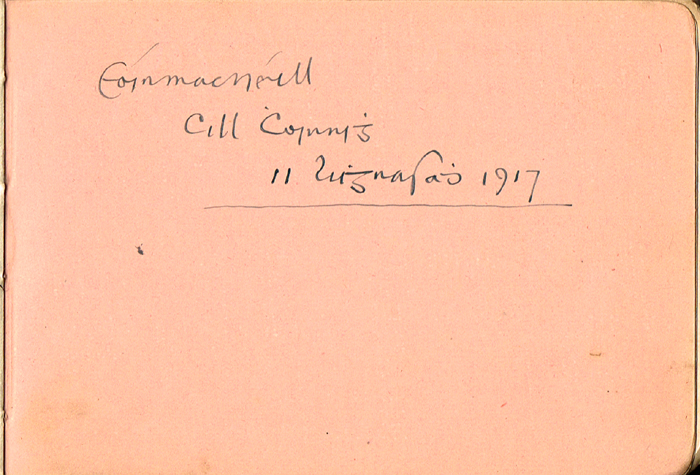 Autograph Album including Eoin MacNeill and W.T. Cosgrave Circa 1911-1925, an album of autographs - Image 2 of 2