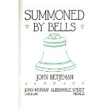 Betjeman, John. Summoned By Bells, signed limited edition. John Murray, London, 1960. Number 125
