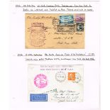 1936 (6-14 May) mail carried on the Hindenburg Zeppelin airship to Dublin. Cover with USA 45c in