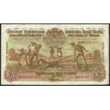 Currency Commission Consolidated Banknote 'Ploughman' Provincial Bank of Ireland Five Pounds 29-1-31