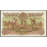 Currency Commission Consolidated Banknote 'Ploughman' Munster & Leinster Bank Five Pounds 22-9-39