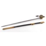 Victorian officer's sword, by Bennett A Victorian 1822 Pattern Infantry Officer's sword 32 inch