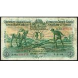 Currency Commission Consolidated Banknote 'Ploughman' Munster & Leinster Bank One Pound 7-2-36