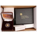 Central Bank of Ireland gold proof coins in presentation boxes. Includes Clontarf (2), Medieval